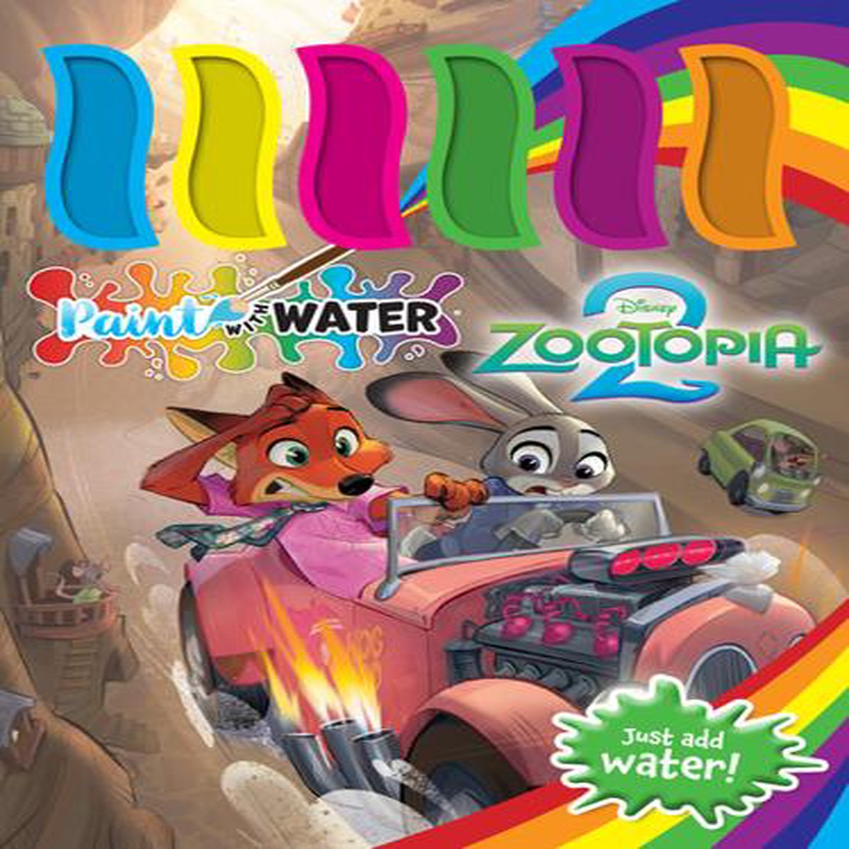 Zootopia 2: Paint with Water (Disney) Paperback Book