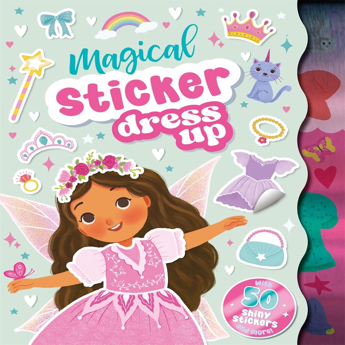 Shiny Sticker Dress-Up - Magical