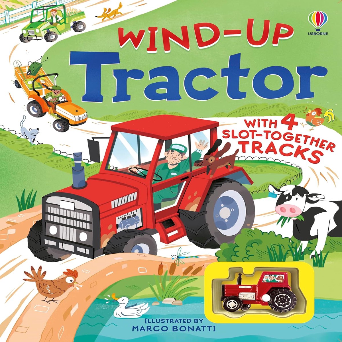 Wind-Up Tractor Book