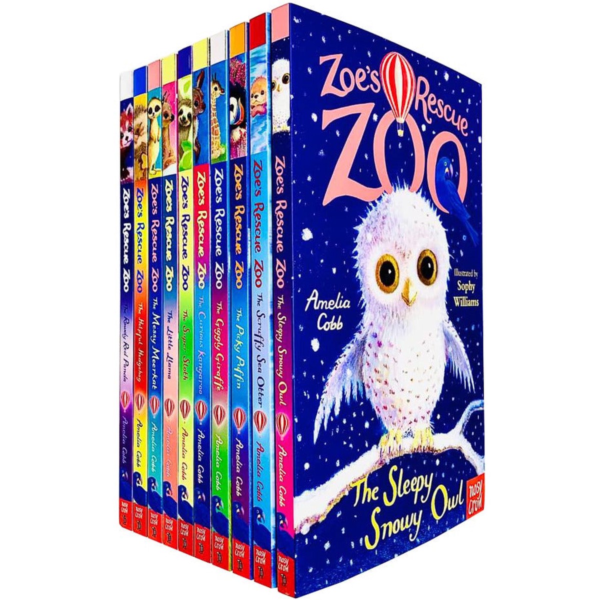 Zoe's Rescue Zoo Books 11 - 20 Collection Set by Amelia Cobb